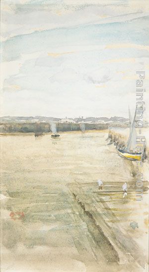 James Abbott McNeill Whistler Scene on the Mersey